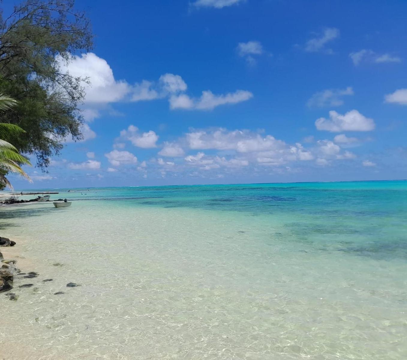 Tema'E Beach House Temae Kültér fotó